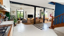 Anglet – Cinq Cantons | Character House 1920 + independent studio – 190 sqm – Patio with pool