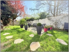 Appartement à vendre 3 pièces  69 m² avec jardin de 110 m² sans aucun vis-à-vis !  parking + cave