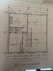 Maison à vendre 7 pièces  sous-sol.  