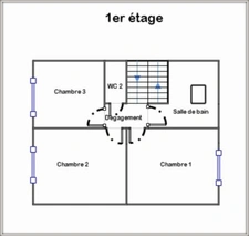 Maison à vendre 5 pièces  95 m²  sous-sol total. 