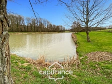 Etang de pêche - 1.1 hectare d'eau - empoissonné -  DOMMARTIN LES CUISEAUX (71)