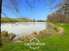 Etang de pêche - 1.1 hectare d'eau - empoissonné -  DOMMARTIN LES CUISEAUX (71)