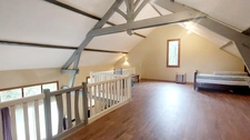Maison lumineuse de 180m², grande mezzanine, vue dégagée et nature préservée – Orliac