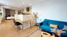 Ensemble immobilier 185m², 3 habitations indépendantes, grange, garage, love room, bonne rentabilité financière.