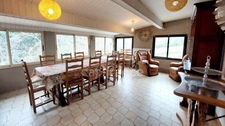 Maison 222m², 8 pièces, 6 chambres, gîte, studio, chambre d'hôte, piscine, terrrain 2737m² à LE BUISSON DE CADOUIN (24)