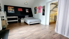 Maison lumineuse de 180m², grande mezzanine, vue dégagée et nature préservée – Orliac