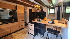 Exceptional stone house – 220 m² renovated – Saint-Cybranet – Fully equipped and furnished – Outbuildings
