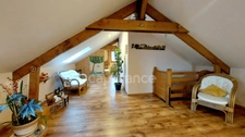 Maison à Sergeac de 151m², 6 pièces, au calme, sans vis à vis, sans travaux avec vue dégagée + garage XXL + chalet.