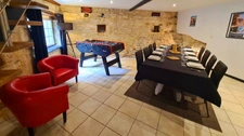 Exceptional stone house – 220 m² renovated – Saint-Cybranet – Fully equipped and furnished – Outbuildings