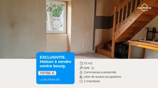  Maison à vendre 4 pièces LA BRUFFIERE (85)