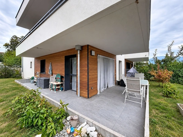 Saint-Jorioz - Prox. du centre à pied et de la piste cyclable - Appartement T3 Rez-de-jardin 