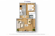 Duplex de charme en dernier étage, au cœur de Chaville