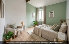 SAINT GENIS LAVAL - Maison de village avec courette et grand garage