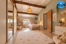 Ferme P5 en campagne àrénover sur un ensemble de 2000 m² de parcelles vendre à THURINS (69)