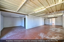 MORNANT LES PLATIERES - Maison de 185 m² en zone Ui avec potentiel de local artisanal
