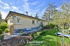  Proche Bourg de Tassin - Maison P7 de 155m² habitables (230m² au sol) 5 chambres - parcelle de 1 560m²  