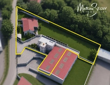 Ensemble Immobilier à St Genis Laval en zone activité, vendu libre d'occupation