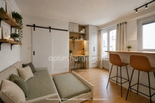 Studio calme et lumineux dans le 18ème arrondissement de Paris, à proximité du métro Guy Moquet