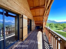 Chalet ossature bois à Pelleautier (05)