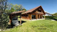Chalet ossature bois à Pelleautier (05)