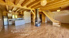Chalet ossature bois à Pelleautier (05)