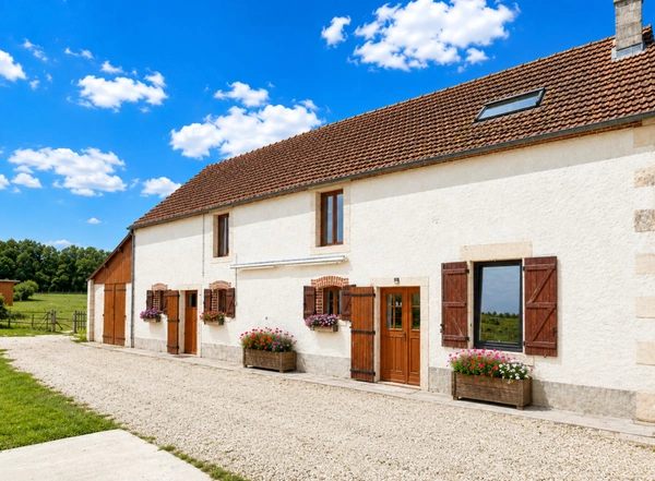 Magnifique maison de campagne avec dépendances 8 pièces sur plus de 2 hectares à JUSSY LE CHAUDRIER (18) proche NEVERS, LA CHARITE-SUR-LOIRE, POUILLY-SUR-LOIRE, COSNES