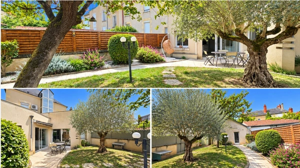 Demeure bourgeoise 200m2 4 chambres et bureau avec ascenseur, jardin et extension architecturale – Centre-ville de Nevers (58)