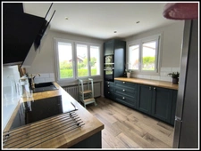 Maison rénovée 123m2 4 chambres sur terrain plat constructible de 1000m2