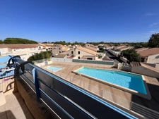 Appartement 3 pièces avec terrasse, parking privatif et piscine à MARSEILLAN-PLAGE (34)