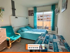 Studio meublé rénové avec balcon & vue Étang de Thau - BALARUC LES BAINS (34)