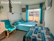 Studio meublé rénové avec balcon & vue Étang de Thau - BALARUC LES BAINS (34)