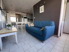 Appartement T2 rénové avec ascenseur à 100 m de la mer au CAP D'AGDE (34)