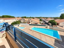 Appartement 3 pièces avec terrasse, parking privatif et piscine à MARSEILLAN-PLAGE (34)