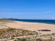 Appartement rénové avec terrasse panoramique vue mer et Sète - MARSEILLAN (34)