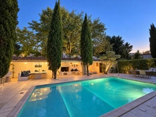 Mas en pierre de plain pied - 250 m²- piscine pool house esprit Ibiza - Montpellier Centre (34) 