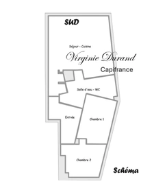 Appartement T3 à vendre sur BAYONNE (64) avec cave et place de parking en sous sol