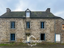 Maison en pierre avec dépendances et grand terrain – Environnement boisé et calme – La Motte (22600)