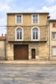 DOUZENS - Ensemble immobilier 267 m² : Loft de caractère + Atelier 83 m² + Projet Terrasse
