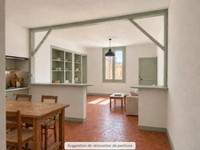 NARBONNE CENTRE HISTORIQUE — MAISON DE VILLE 224 M², COUR INTÉRIEURE, PATIO, BALCON ET TERRASSE