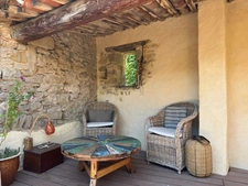 Maison de village rénovée avec patio et terrasse tropézienne – Siran (Minervois)