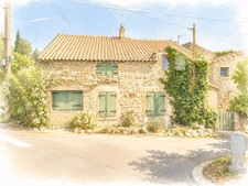 MAISON DE CARACTÈRE EN PIERRE AVEC PISCINE ET SAUNA À LA CAUNETTE