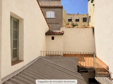 NARBONNE CENTRE HISTORIQUE — MAISON DE VILLE 224 M², COUR INTÉRIEURE, PATIO, BALCON ET TERRASSE