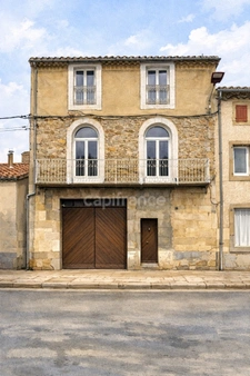 DOUZENS - Ensemble immobilier 267 m² : Loft de caractère + Atelier 83 m² + Projet Terrasse
