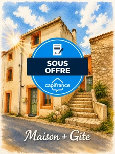 MAISON DE VILLAGE + GÎTE INDÉPENDANT – CANAL DU MIDI – PATIO ET TERRASSE TROPÉZIENNE