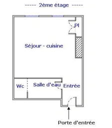 Beau studio à découvrir 