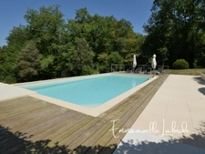 Propriété en pierre avec maison d’amis, piscine et 2,5 hectares LALINDE (24)