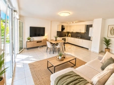 A SAINT AUBIN DE MEDOC (33): Rare- T3  lumineux de 63,05 m² au dernier étage, avec terrasse couverte et place de parking privative 