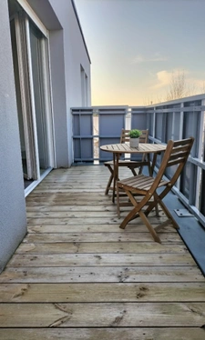 T2 Stratégique au calme avec balcon et ascenseur  – Proche Atlantis & Périphérique 