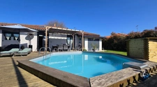 Maison de plain-pied à vendre, 6 pièces, avec piscine à LEOGNAN (33)