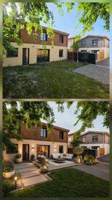 Maison neuve contemporaine à vendre 5 pièces MERIGNAC quartier Saint Augustin/ La Glacière (33)